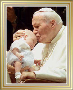 Immagine del Papa Giovanni Paolo II
