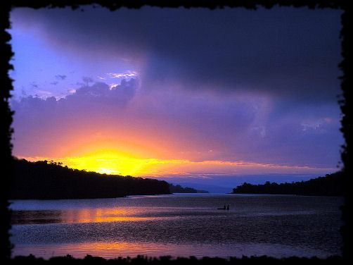 paesaggio tramonto